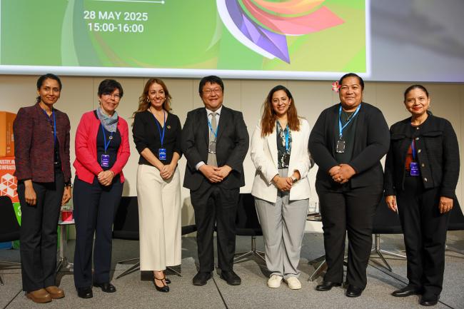 Group photo of the panelists