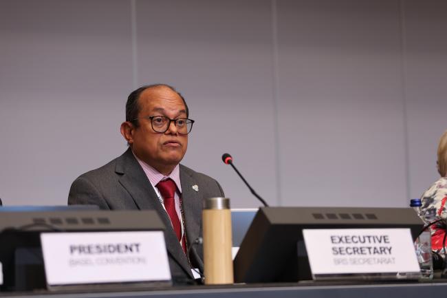 Rolph Payet, Executive Secretary, BRS Conventions