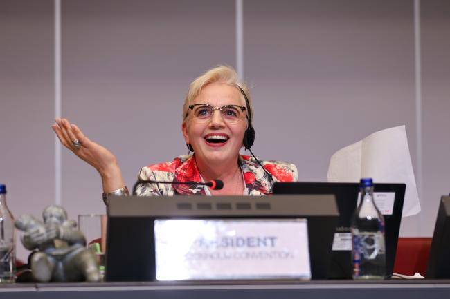 Stockholm Convention COP12 President Maya Berci