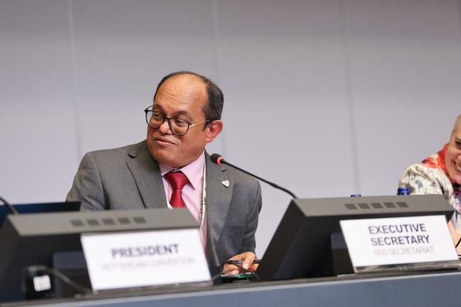 Rolph Payet, Executive Secretary, BRS Conventions