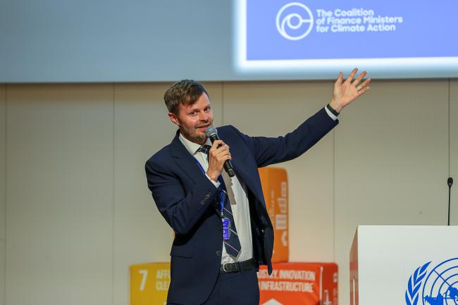 Mads Dalum Libergren, Senior Advisor and Deputy of the Coalition of Finance Ministers for Climate Action, Ministry of Finance, Denmark