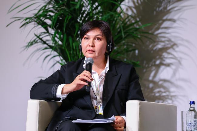 Asel Raimkulova, Deputy Minister of Natural Resources, Kyrgyzstan