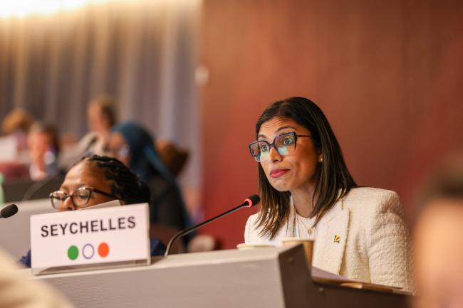 Devika Vidot, Minister of Investment, Entrepreneurship and Industry, Seychelles