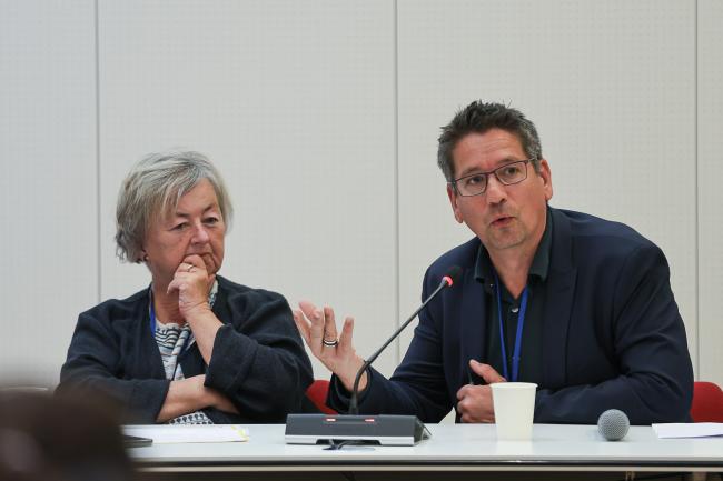 Lykke Leonardsen, Program Director, Resilient and Sustainable City Solutions, "Lykke Leonardsen, Program Director, Resilient and Sustainable City Solutions, City of Copenhagen, and Peter Vangsbo, Associate Director of Climate and Sustainability Service, Arup