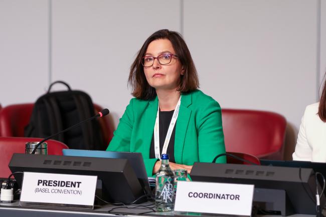 Basel Convention COP17 President Anita Sowińska