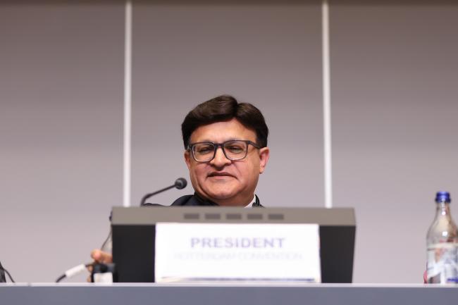 Rotterdam Convention COP12 President Hammad Shamimi