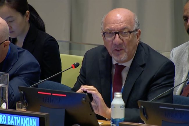 Garo Batmanian, Director General, Brazilian Forestry Service - UNFF20 - 7May2025