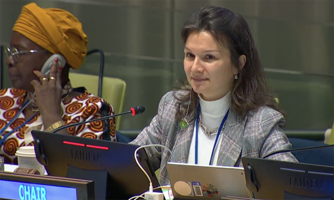 Maria Sokolenko, UNFF20 Vice- Chair - UNFF20 - 6May2025