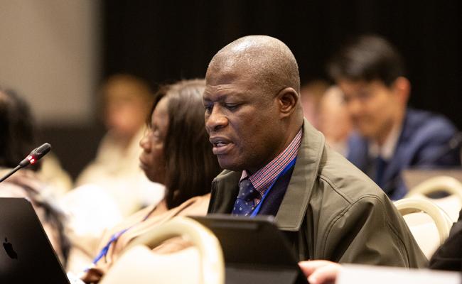 Contact Group 3 Co-Facilitator Sam Adu-Kumi (Ghana) - OEWG32 - 17Jun2025