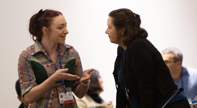 Helena Richards, UK, and Isabelle Mayr, Canada - OEWG32 - 17Jun2025