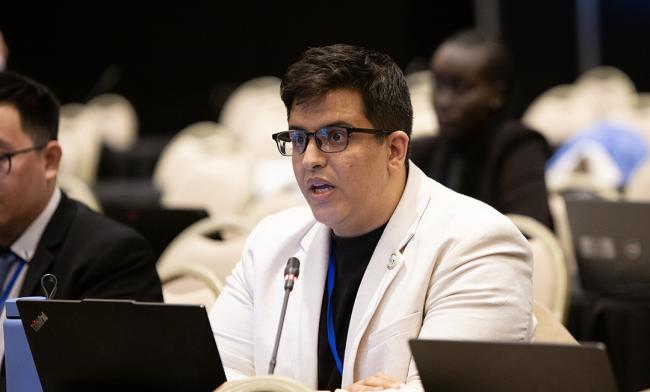 Aseel Abo-Taleb Children and Youth Major Group to UNEP (CYMG) - OEWG32 - 15Jun2025
