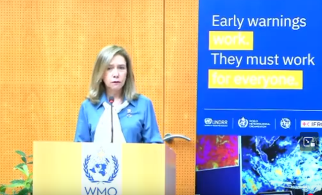 Celeste Saulo, Secretary-General, WMO 