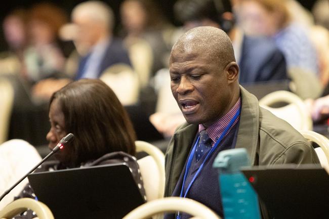 Contact Group 3 Co-Facilitators Sam Adu-Kumi (Ghana) - OEWG32 - 18Jun2025