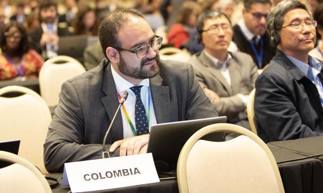 Contact Group Co-Facilitator Miguel Ruiz Botero (Colombia)