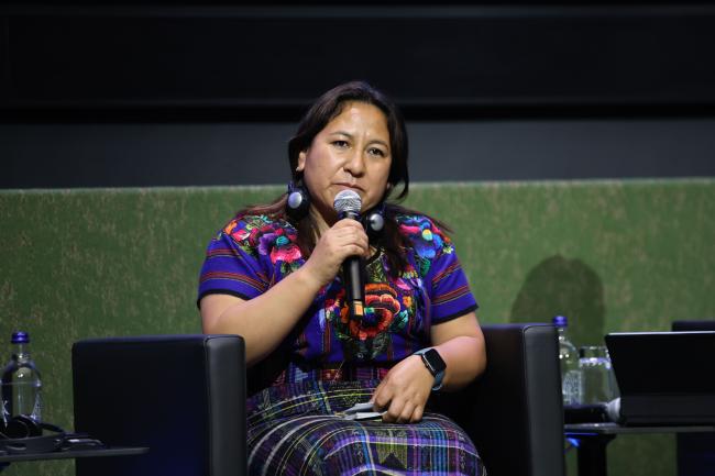 Josefina Miculax Sincal, Indigenous Leader, Huairou Commission 