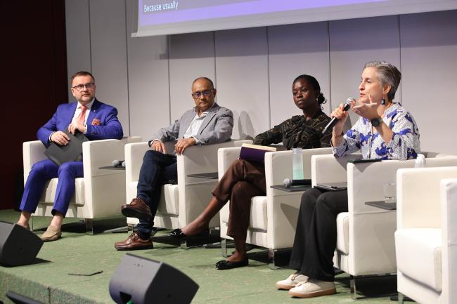 View of the panel Spotlight on EWS