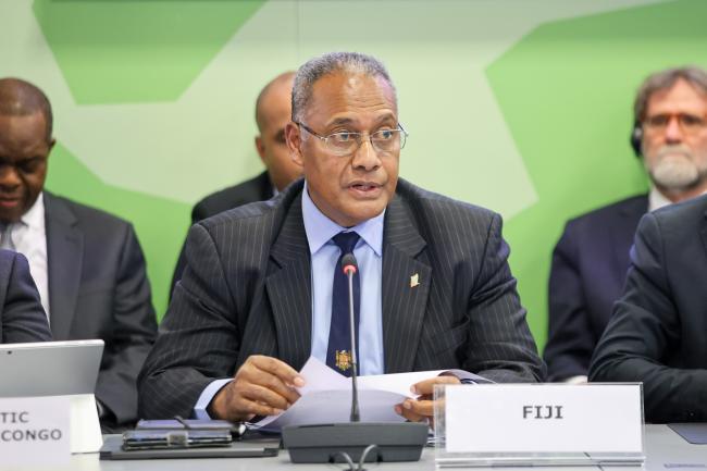 Sakiasi Ditoka, Minister for Rural and Maritime Development and Disaster Management, Fiji 
