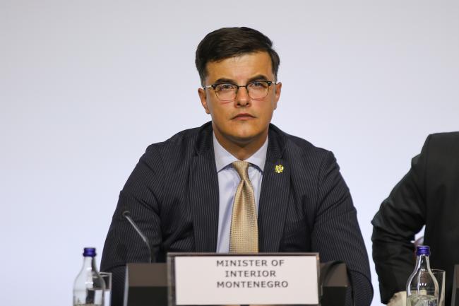 Danilo Šaranović, Minister of Internal Affairs, Montenegro 