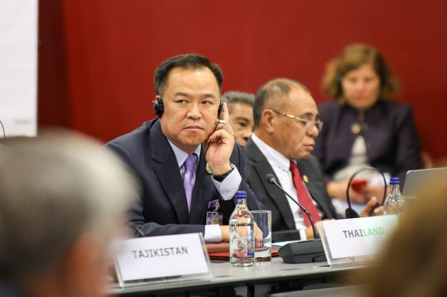 Anutin Charnvirakul, Minister of Interior, Thailand 