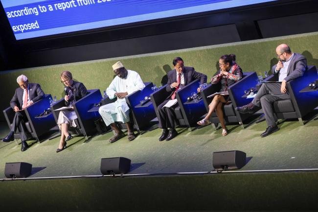 View of the panel Extreme Heat 