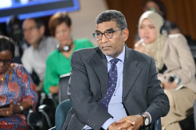 Mohammed-Yahya Lafdal, Director-General, National Environmental and Coastal Observatory, Mauritania 