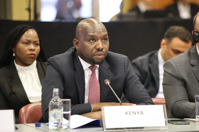 Onesimus Kipchumba Murkomen Secretary for Interior and National Administration 