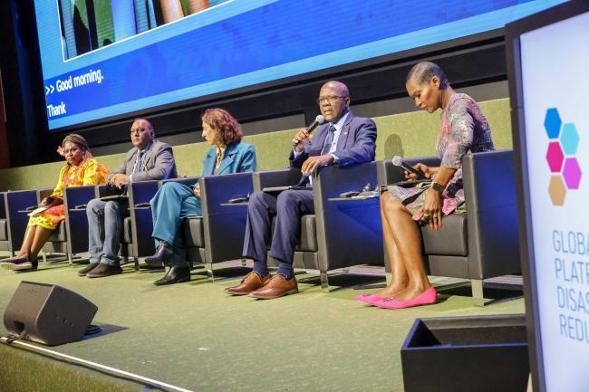 View of the panel 