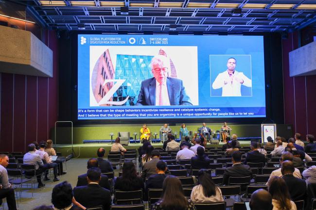 Michel Liès, Chair, Zurich Insurance, Switzerland, participated virtually. 
