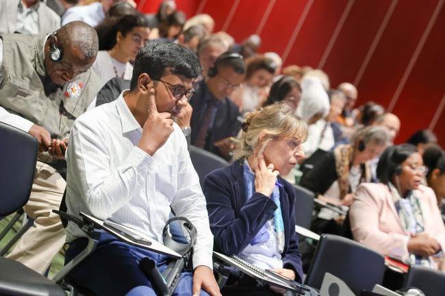 Participants during the event 