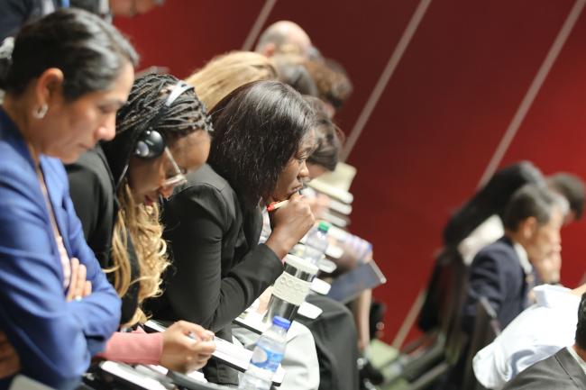 Participants during the event