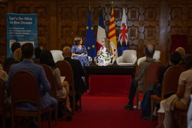 A panel discussed 'An Ocean of Possibilities'