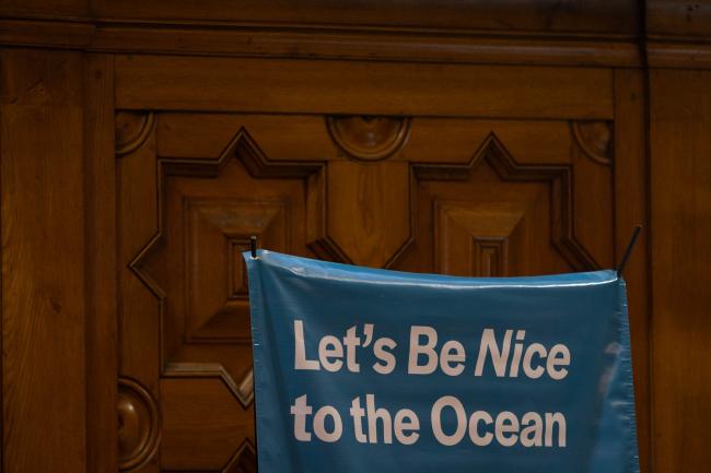 Let's be nice to the ocean