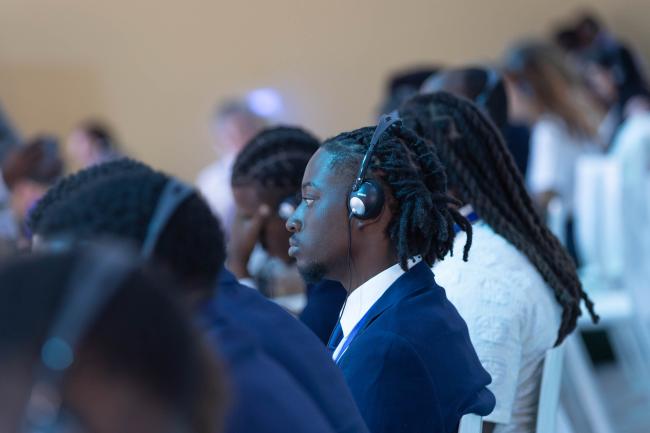 Participants during the event