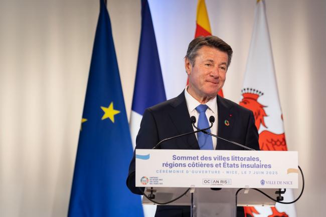 Christian Estrosi, Mayor of Nice, and President, Ocean Rise and Coastal Resilience Coalition