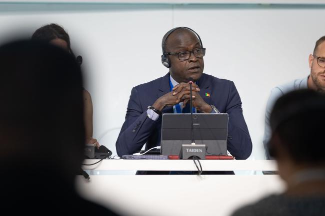 Moustapha Mbaye, President of Department Council of Saint-Louis, Senegal