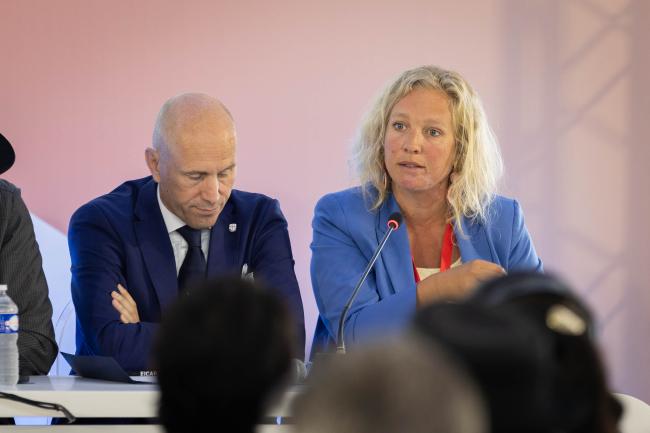 Judith Ooms, Alderwoman of Oostende, Belgium
