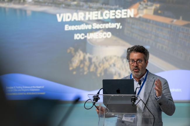 Vidar Helgesen, Executive Secretary, Intergovernmental Oceanographic Commission (IOC/UNESCO) 