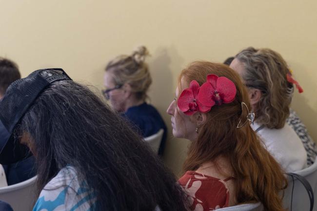 Flower in hair