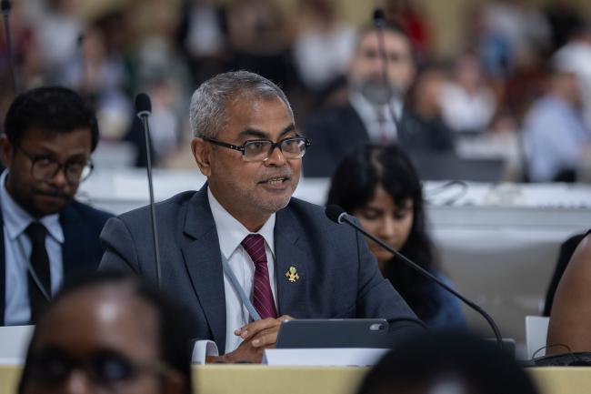Thoriq Ibrahim, Minister of Tourism and Environment, Maldives
