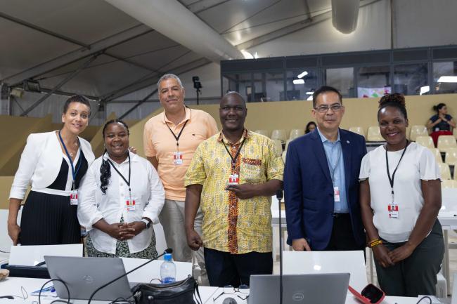 Delegates from IUCN and the African Union