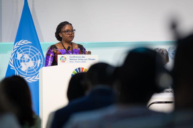 Editrudith Lukanga, Founding Secretary General of the African Women Fish Processors and Traders Network; Executive Director of Environmental Management and Economic Development Organization