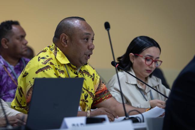 Jelta Wong, Minister for Fisheries and Marine Resources, Papua New Guinea
