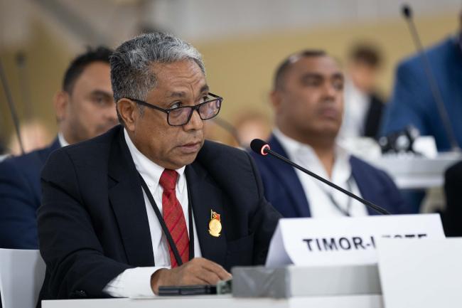 Marcos da Cruz, Minister of Agriculture, Livestock, Fisheries, and Forestry, Timor-Leste