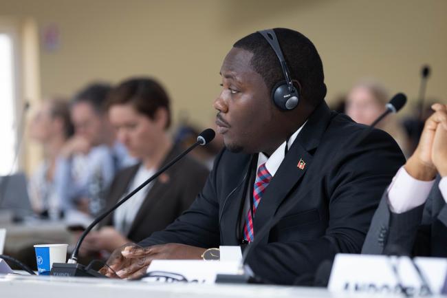Anthony Smith Jr., Minister of Agriculture, Lands, Fisheries, and the Blue Economy, Antigua and Barbuda
