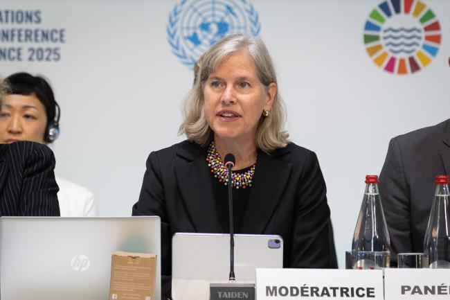 Moderator Susan Gardner, Director, Eco-systems Division, UN Environment Programme (UNEP)