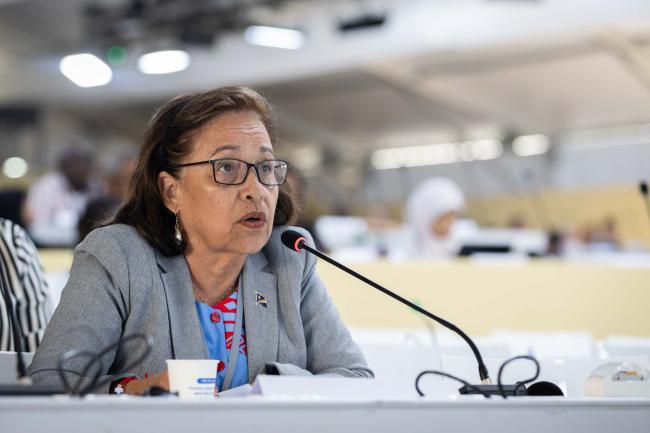 Hilda Heine, President of the Marshall Islands