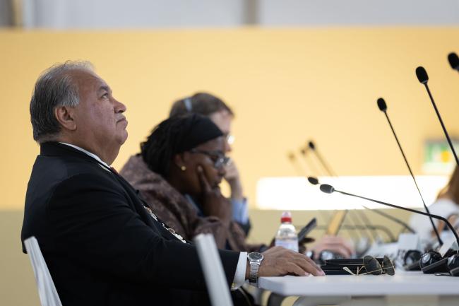 Baron Waqa, Secretary General, Pacific Islands Forum, and former President of Nauru