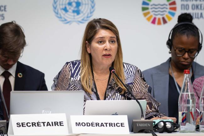 Moderator Cynthia Barzuna, Global Deputy Director, Ocean Program, World Resources Institute