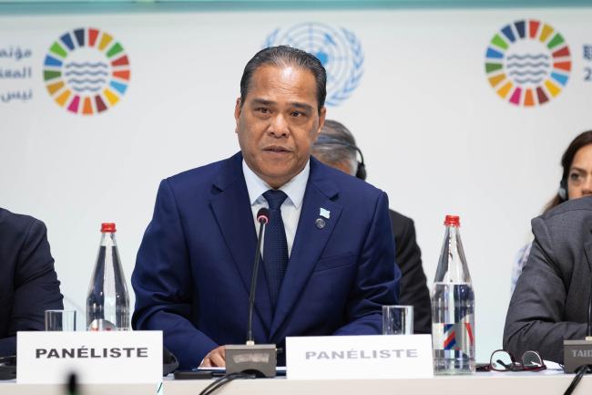 Wesley Simina, President of the Federated States of Micronesia