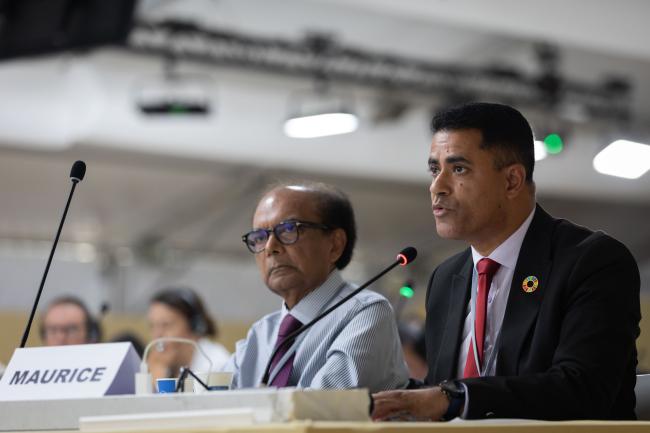 Gilles Fabrice David, Junior Minister of Agro-Industry, Food Security, Blue Economy and Fisheries, Mauritius